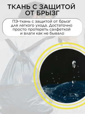 Купить Сумка NINETYGO Manhattan Tyvek  Drawstring Bag синяя-4.png